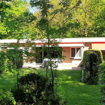 Knusse 5 Persoons Bungalow Hartje Veluwe Otterlo Bagian luar foto