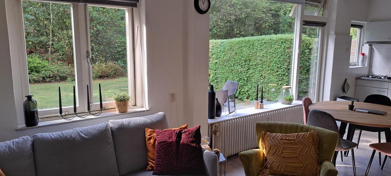 Knusse 5 Persoons Bungalow Hartje Veluwe Otterlo Bagian luar foto